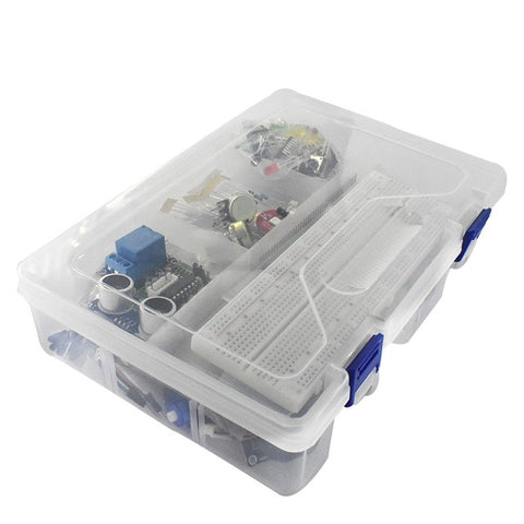 Starter Kit for Arduino Uno R3 - Uno R3 Breadboard and holder Step Motor / Servo /1602 LCD / jumper Wire/ UNO R3